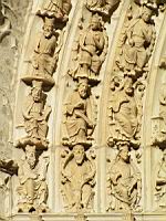 Chartres, Cathedrale, Portail nord (31)